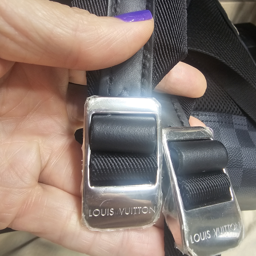 Louis Vuitton Graphite Checkered Backpack - Picture 13 of 16